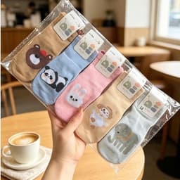 SET 10 ĐÔI TẤT CHỐNG TRƯỢT CHO BÉ – ĐẾ CAO SU CHỐNG TRƠN, MỀM MẠI, THOÁNG KHÍ 7