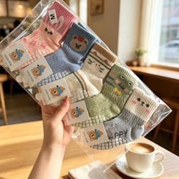 SET 10 ĐÔI TẤT CHỐNG TRƯỢT CHO BÉ – ĐẾ CAO SU CHỐNG TRƠN, MỀM MẠI, THOÁNG KHÍ 2