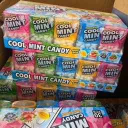 Khay 30 hộp kẹo ngậm Cool Mint Candy vị hoa quả siêu ngon cho bé Chua Snack Ăn Vặt 5