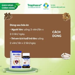 TPBVSK An Niệu Traphaco - Hỗ Trợ Giảm Tiểu Đêm, Tiểu Nhiều Lần Do Thận Kém Hộp 30 Viên 3