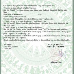TPBVSK An Niệu Traphaco - Hỗ Trợ Giảm Tiểu Đêm, Tiểu Nhiều Lần Do Thận Kém Hộp 30 Viên 9