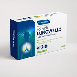 Viên uống Bổ Phổi Lungwellz Meracine - Hỗ Trợ Bổ Phổi, Giảm Ho, Giảm Đau Rát Họng,Khản Tiếng - Hộp 30 Viên 2
