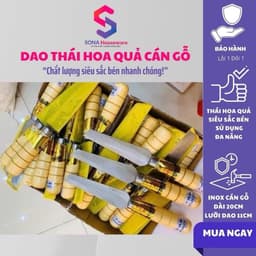 Dao gọt rau củ quả cán gỗ  chắc chắn siêu bén 4