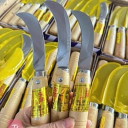 Dao gọt rau củ quả cán gỗ  chắc chắn siêu bén 6