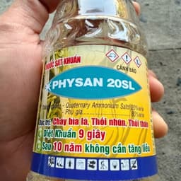 Physan 20SL (200ml) Lúa Vàng - Đặc Trị Thối Nhũn, Cháy Bìa Lá, Không Kháng Thuốc 6