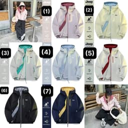 Áo Gió J.e.e.p Mẫu mới hot chống nước hai lớp 1