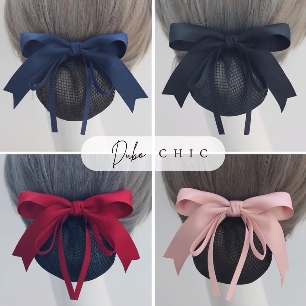 Kẹp tóc lưới chùm tóc DUBOCHIC 10cm quà tặng phụ kiện cho mái tóc