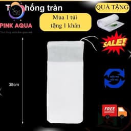 Túi lọc hồ cá V2 lớp thế hệ mới 2026 giúp giữ phân bụi mịn ,cặn hồ cá 6