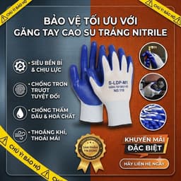 [giá sỉ]12 Đôi Găng Tay 518 Phủ Cao Su -găng tay bảo hộ lao động_găng tay lao động phủ sơn-Găng Tay Bảo Hộ Cao Su Đi Làm 1