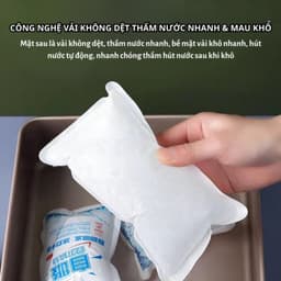 Túi gel đá khô V2 giữ lạnh lâu, sử dụng 1 lần, dùng để làm lạnh thực phẩm,đóng gói cá cảnh giao hàng 3