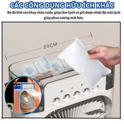 Túi gel đá khô V2 giữ lạnh lâu, sử dụng 1 lần, dùng để làm lạnh thực phẩm,đóng gói cá cảnh giao hàng 8