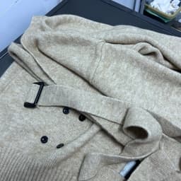 (CHICSEOUL) Set áo quây và áo khoác len phối belt ngực xinh xắn phong cách Nertro HQ (ảnh thật là 2 ảnh cuối) 9