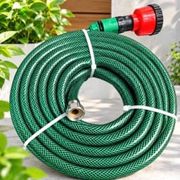 Bộ Dây Tưới Cây Béc Phun 2000  tia nước, Dây Phi 17mm Chống Xoắn,Đầu Vào Tán ren trong 21mm 2