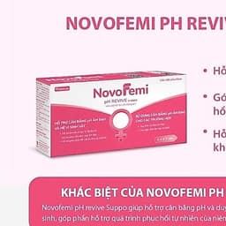 [Che tên] Viên đặt phụ khoa giảm ngứa, khử mùi, dưỡng ẩm Novofemi - Hộp 14 viên 5