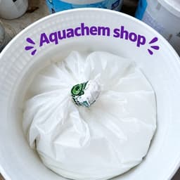 Bột Clo (chlorine), clo 70%, Clo Aqua Org-Ấn Độ, xử lý nước bể bơi, hồ cá, chăn nuôi - 1 thùng 45kg 3