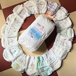 (Rẻ Vô Địch) Combo 100 Miếng Bỉm Quần NANO BABY Công Nghệ Nhật Thấm Hút Tốt, Mềm Mịn Đủ Size M - 5XL 3