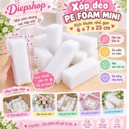 xốp dẻo Pe mini, nhỏ nhưng có võ 2