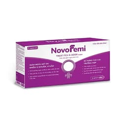 Viên đặt Novofemi Tím - làm sạch, khử mùi, giảm ngứa, khí hư, hỗ trợ dưỡng ẩm 2