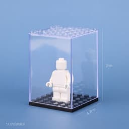 Hộp Trưng Bày Mô Hình Lắp Ghép Minifigires Chất Liệu Mica Trong Suốt 2