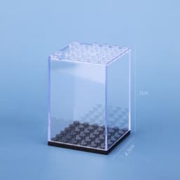 Hộp Trưng Bày Mô Hình Lắp Ghép Minifigires Chất Liệu Mica Trong Suốt 3
