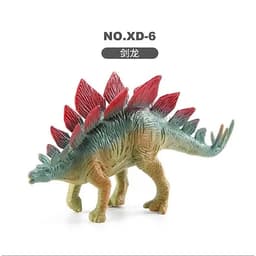 Bộ đồ chơi mô hình khủng long nhiều sắc màu Q9- Chất liệu nhựa đúc cho bé vui chơi 5