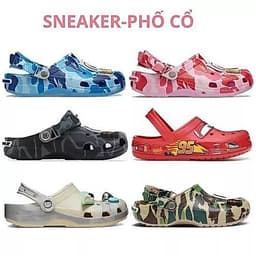 [ Tặng Box bv ] Dép•Sục crocs Crs 3Pe nhiều màu mới fullbox 3