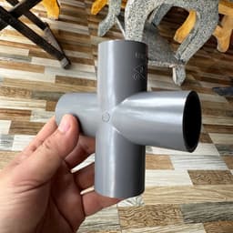 Chữ thập dấu cộng pvc s.t phi 34. Nhựa Siêu Thành, chất lượng cao bền bỉ 7