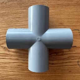 Chữ thập dấu cộng pvc s.t phi 34. Nhựa Siêu Thành, chất lượng cao bền bỉ 6