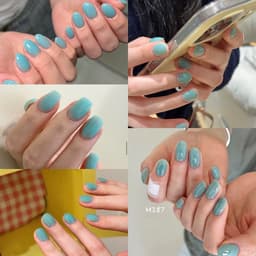 Sơn Gel Pastel Xanh Mint Sữa, Xanh Ngọc, Xanh Matcha Sữa – Mã 19, M287, M288, M289, M291 4