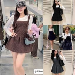 SET NỮ M06 YẾM DẠ HOA NHÍ MIX ÁO THUN GIẤY TRẺ TRUNG 1
