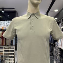 Áo polo nam Owen màu xanh tím than regular fit APV261555 3