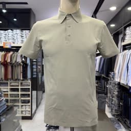Áo polo nam Owen màu xanh tím than regular fit APV261555 4