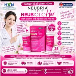 Neubiotic Her men uống phụ khoa  nhập khẩu châu âu< Bun Bun shop 7