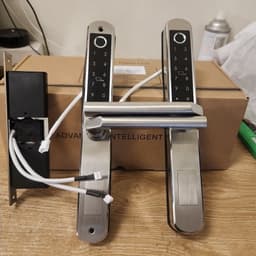 Khóa điện tử vân tay thông minh 2 chiều 2 mặt cho cửa nhôm Xingfa A210, điều khiển qua APP TTLOCK. 4