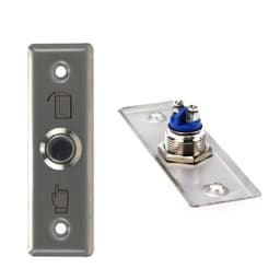Nút nhấn Exit Inox 304 siêu nhạy sử dụng cho việc kiểm soát mở cửa ra vào mặt hình vuông , chũ nhật , nút exit nhự 3