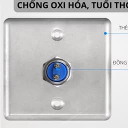 Nút nhấn Exit Inox 304 siêu nhạy sử dụng cho việc kiểm soát mở cửa ra vào mặt hình vuông , chũ nhật , nút exit nhự 6