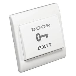 Nút nhấn Exit Inox 304 siêu nhạy sử dụng cho việc kiểm soát mở cửa ra vào mặt hình vuông , chũ nhật , nút exit nhự 7