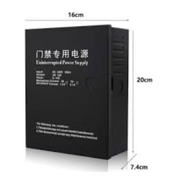 Tủ Nguồn UPS 12V 5A Cho Khóa Cửa Điện tử Kết Nối Ắc Quy Dự Phòng Khi Mất Điện kiểm soát ra vào 12V5 3