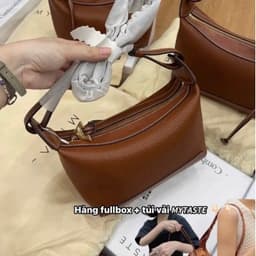 Túi Xách Nữ Mytaste Dáng Ngang có Dây Đeo Chéo Túi Đeo Vai Nữ Thanh Lịch - FULLBOX túi vải 3
