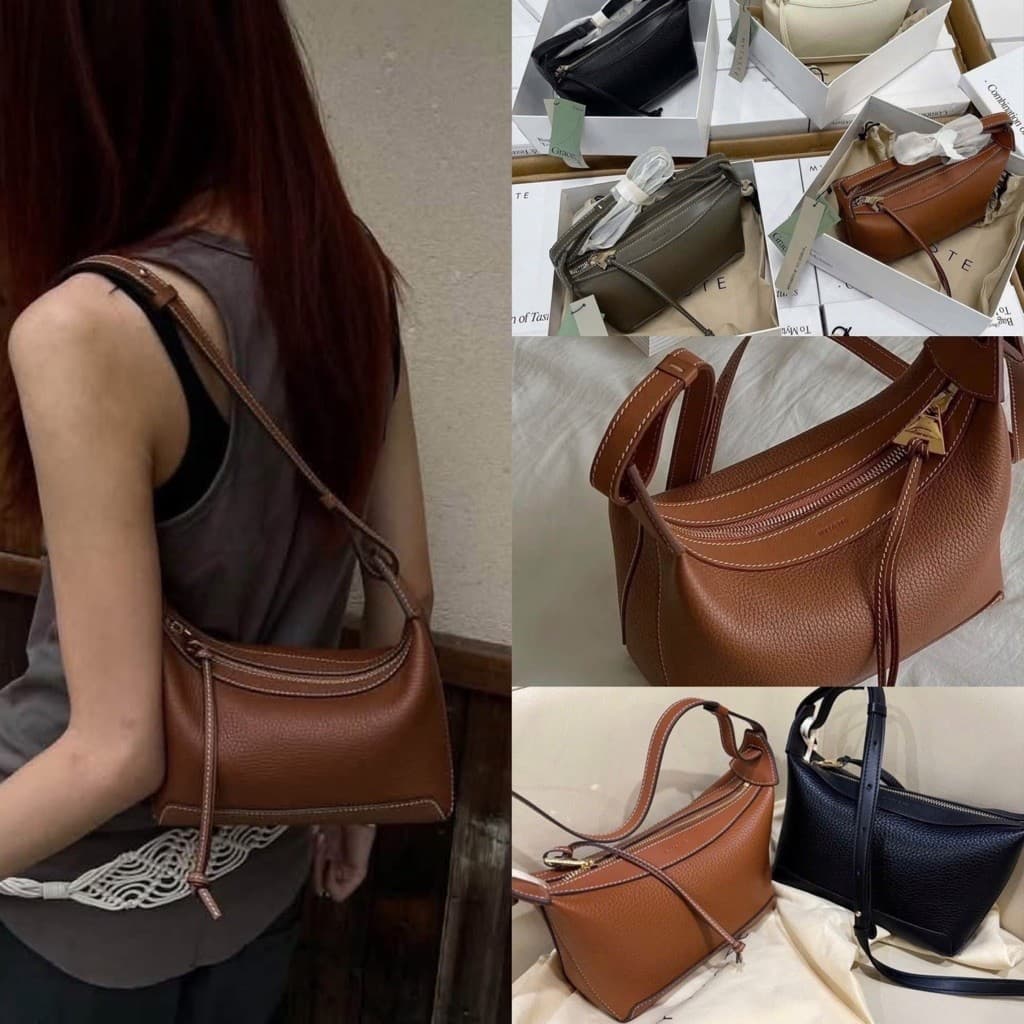 Túi Xách Nữ Mytaste Dáng Ngang có Dây Đeo Chéo Túi Đeo Vai Nữ Thanh Lịch - FULLBOX túi vải