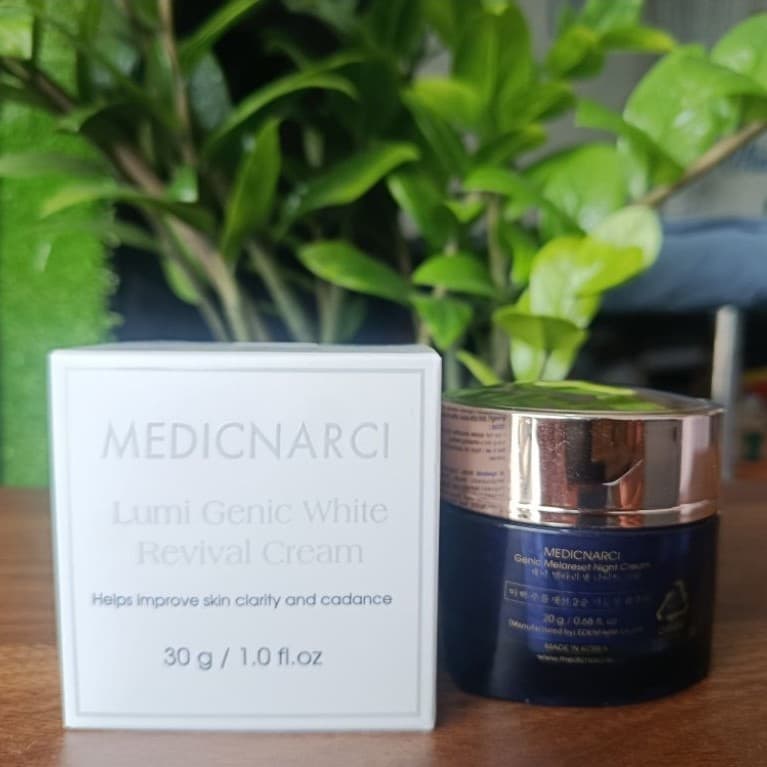 MEDICNARCI LUMI GENIC WHITE CREAM 30gr - Kem nám ngày MEDICNARCI