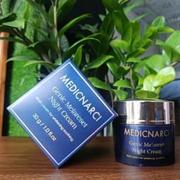 MEDICNARCI GENIC MELARESET NIGHT CREAM|DƯỠNG TRẮNG, MỜ ĐỐM NÂU&PHỤC HỒI DA 30gr 4