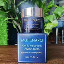 MEDICNARCI GENIC MELARESET NIGHT CREAM|DƯỠNG TRẮNG, MỜ ĐỐM NÂU&PHỤC HỒI DA 30gr 3