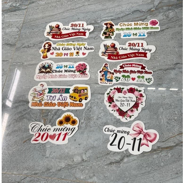 Banner 20/11 Mix Mẫu Đẹp-Nhím Decor2015