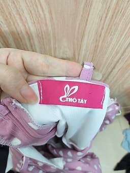 [2hand] Váy 2 dây thiết kế tím chấm bi size S si tuyển 3