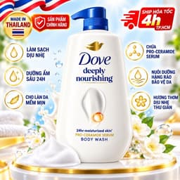 [CHUẨN THÁI] SỮA TẮM DƯỠNG DA DOVE NỘI ĐỊA THÁI LAN-900ml 4