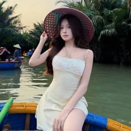 Đầm 2 Dây Nữ Pastel Phối Ren Đầm Tiểu Thư Dáng Xòe Mùa Hè Đi Chơi Chụp Ảnh 4