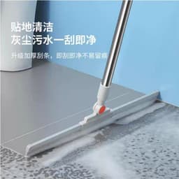 Chổi Gạt Nước Silicon Đa Năng 3in1 - Cây Lau Nhà Quét Bụi, Kính, Sàn Nhà Tắm Xoay 360 Độ Cao Cấp 9