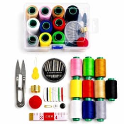 Bộ Kim Chỉ May Vá Đa Năng Kèm Hộp Nhựa Trong Suốt Tiện Lợi Cho Gia Đình 9
