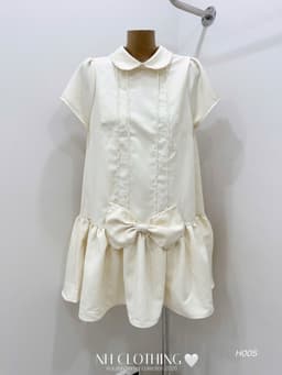 <Đầm bầu Quynhanhhouse> (NH CLOTHING) Váy tuyết mưa nơ đá H005 sm 9